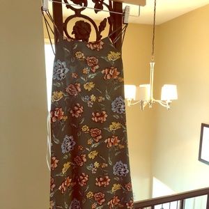 Light summer Color Thread floral dress